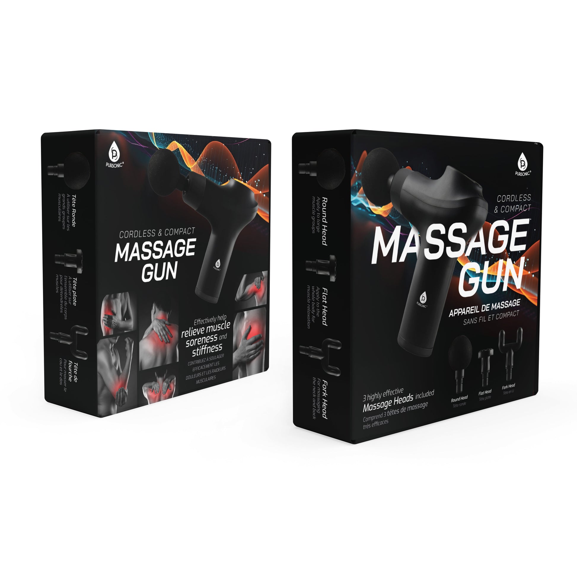 3 Speed Cordless & Rechargeable Professional Massage Gun-4