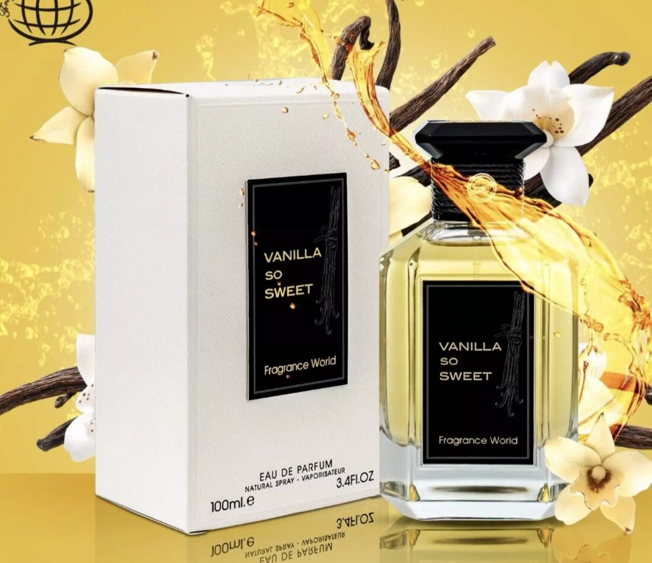 FRAGRANCE WORLD VANILLA SO SWEET EDP 3.4 W-0