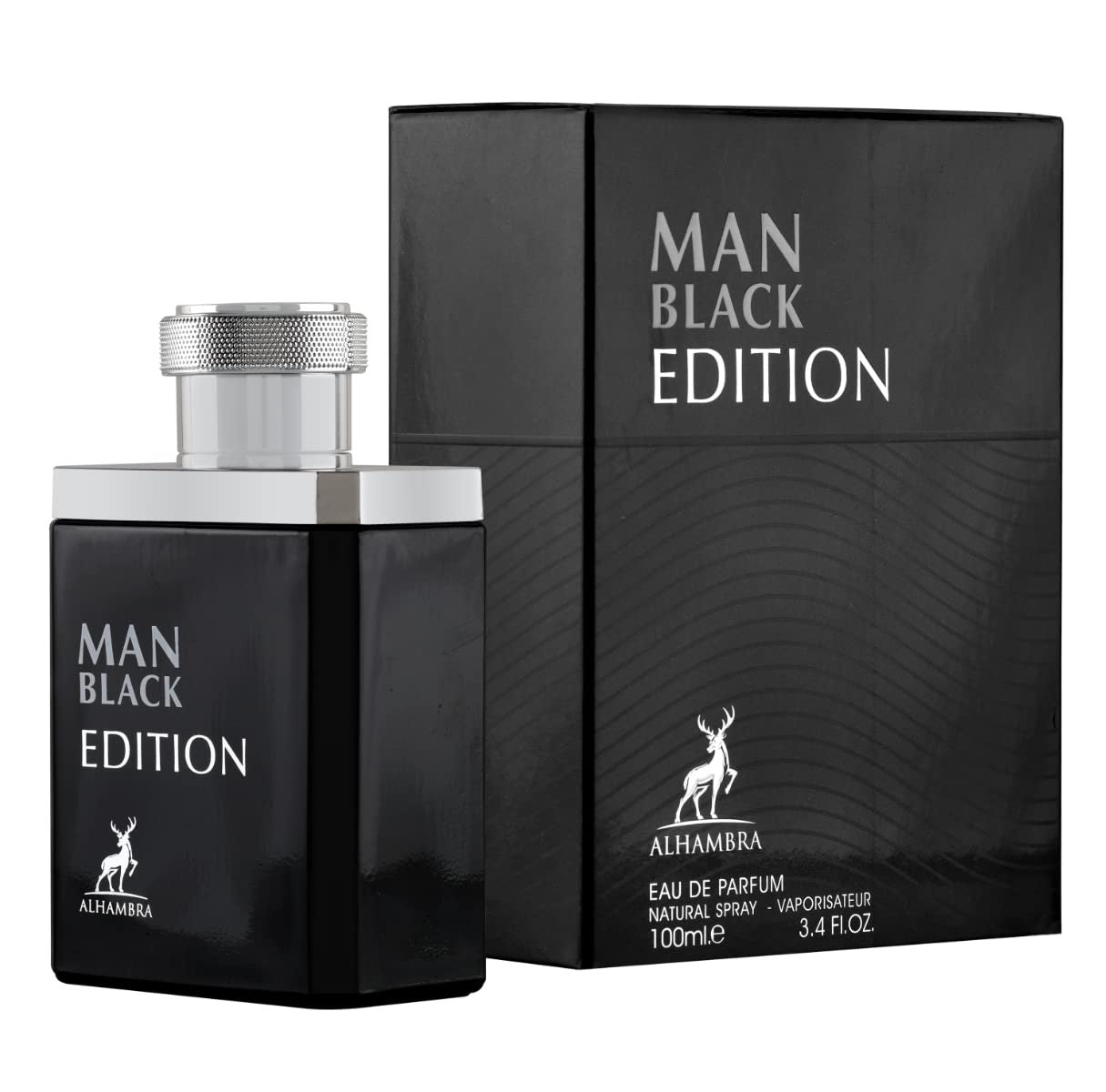 MAISON ALHAMBRA MAN BLACK EDP 3.4 M-0