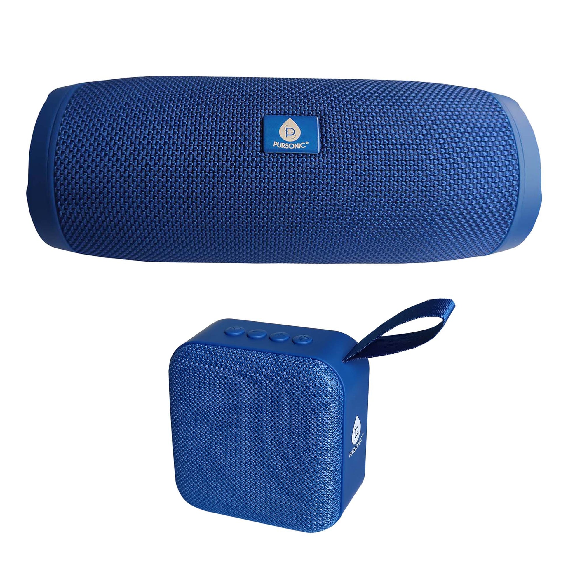 Pursonic Wireless Sound Duo – Portable & Peak Wireless Speakers for Immersive 360° Audio-0