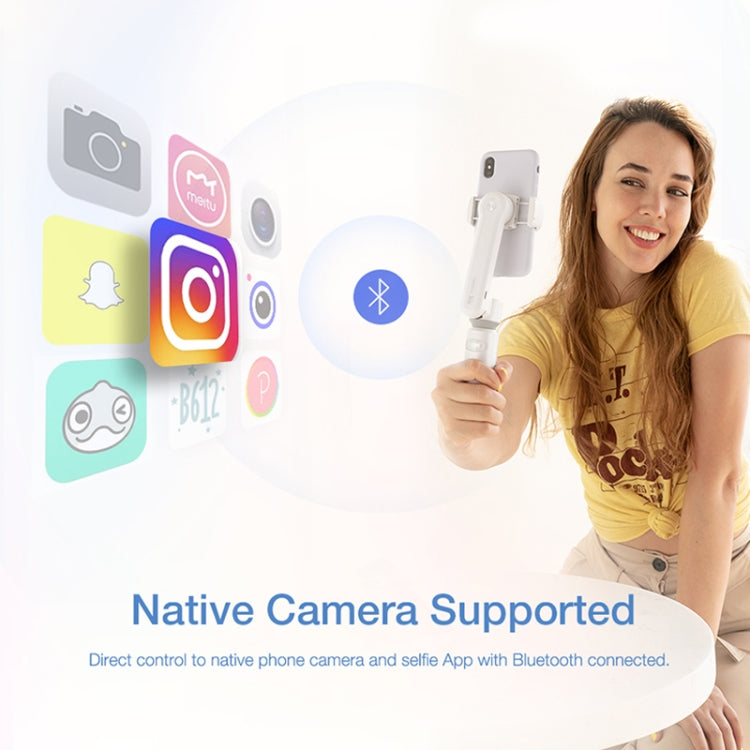 YSZY018 Smooth-XS Handheld Gimbal Stabilizer Selfie Stick for Smart Phone, Load: 200g