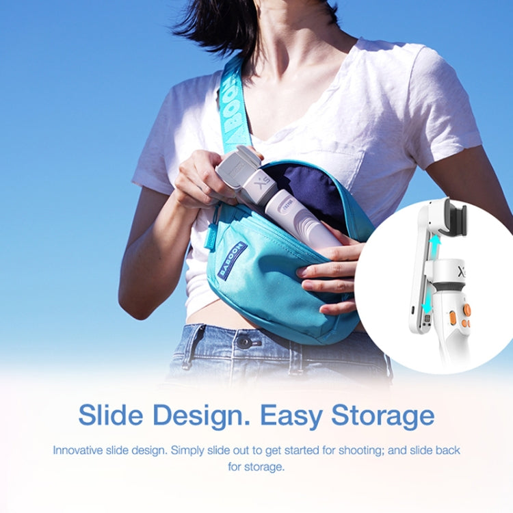 YSZY018 Smooth-XS Handheld Gimbal Stabilizer Selfie Stick for Smart Phone, Load: 200g