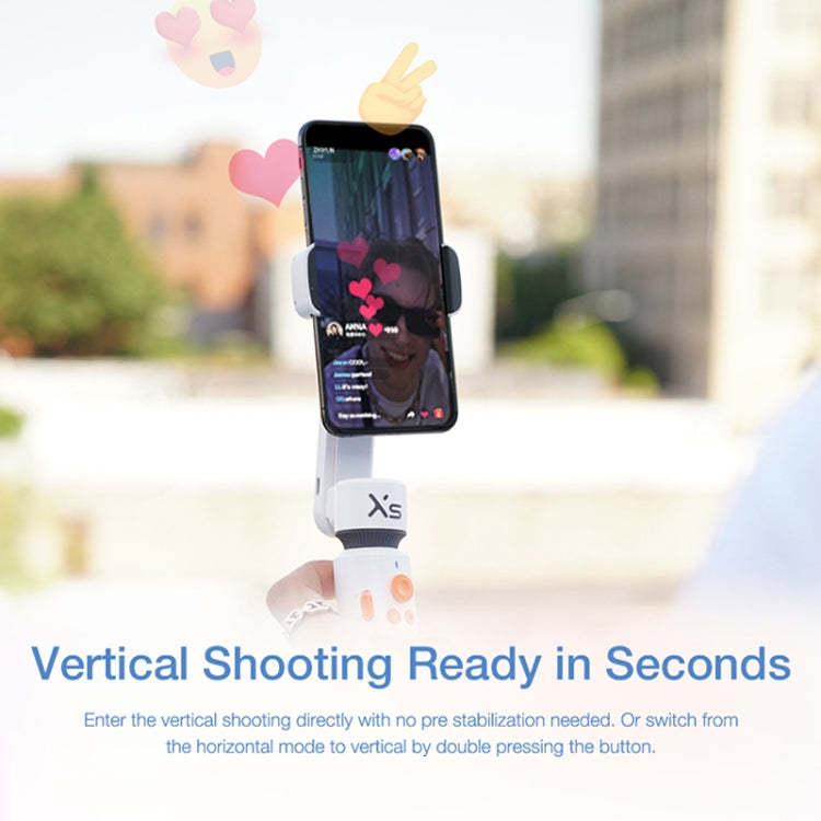 YSZY018 Smooth-XS Handheld Gimbal Stabilizer Selfie Stick for Smart Phone, Load: 200g