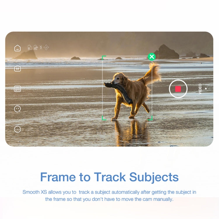 YSZY018 Smooth-XS Handheld Gimbal Stabilizer Selfie Stick for Smart Phone, Load: 200g