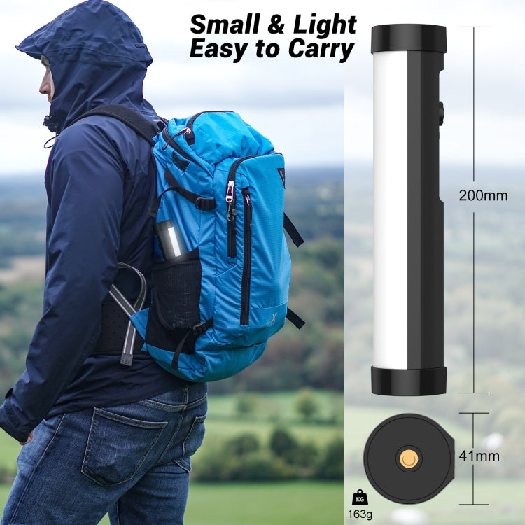 LBNIFTY P100 RGB Photo Video Light Stick Handheld Fill Light with Remote Control & Grid Softbox