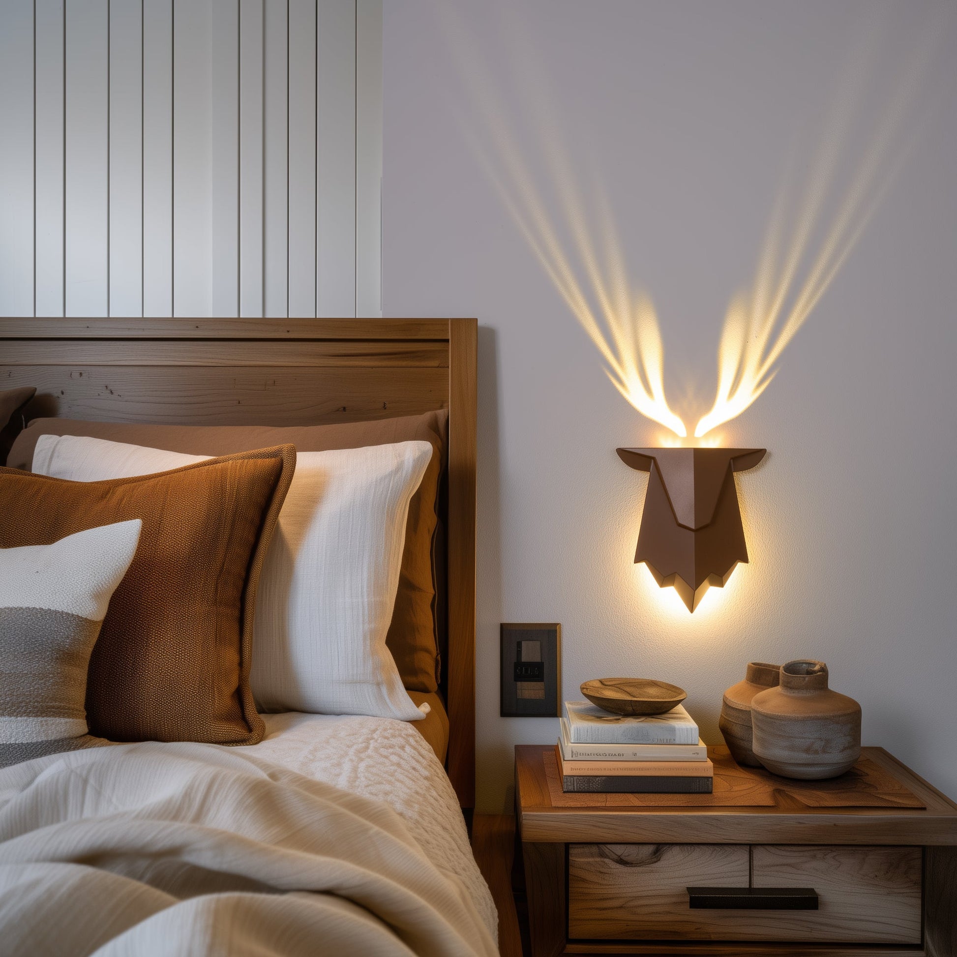 Elk Wall Lamp, Creative Projection Lamp-2