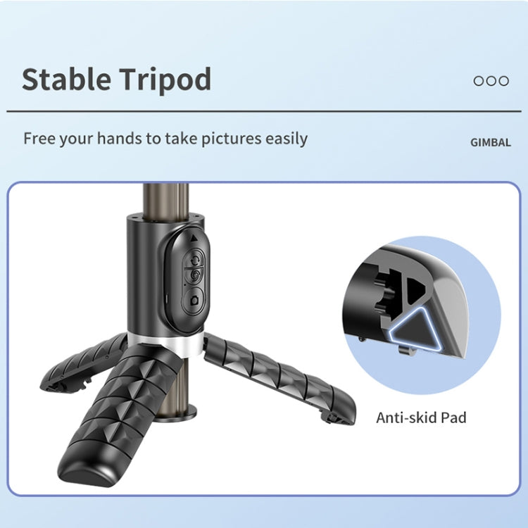 LBNIFTYQ18 Desktop Intelligent Tracking Gimbal Stabilizer Multi-function Fill Light Selfie Stick