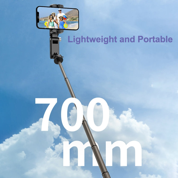 LBNIFTYQ18 Desktop Intelligent Tracking Gimbal Stabilizer Multi-function Fill Light Selfie Stick