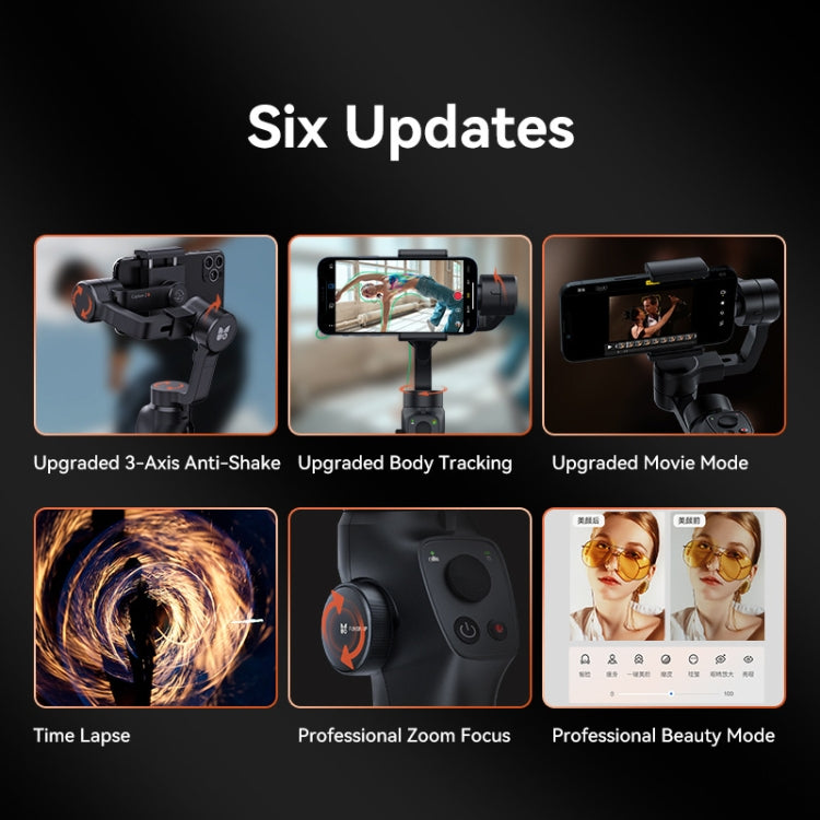 Capture 2s Smart 3-Axis Handheld Gimbal Phone Live Stabilizer