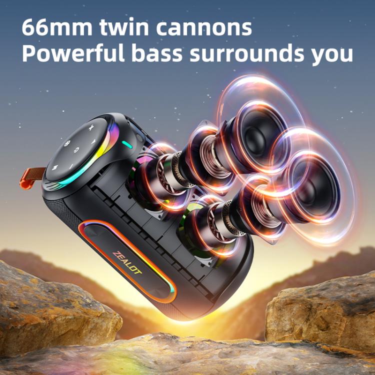 LBNIFTYZealot MP1 60W Portable Outdoor RGB Bluetooth Speaker