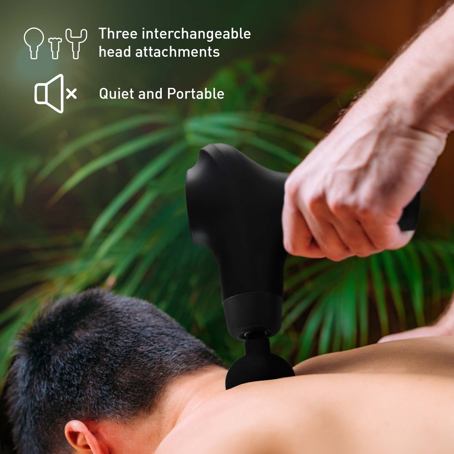 Ultimate Massage Therapy Bundle: 3-Speed Gun & Shiatsu Massager-2