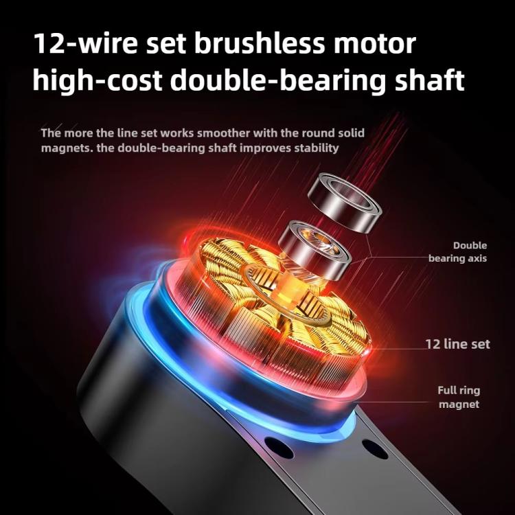 Q35 Extendable LED Selfie Stick Phone Tripod Gimbal Stabilizer with Fill Light