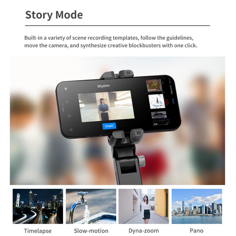 LBNIFTYTokQi Q18 Desktop Wireless Remote Control Handheld Gimbal Stabilizer Fill Light Selfie Stick Tripod