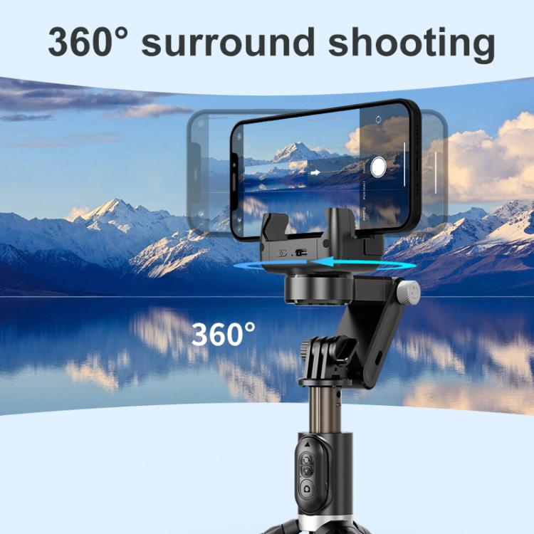 LBNIFTYTokQi Q18 Desktop Wireless Remote Control Handheld Gimbal Stabilizer Fill Light Selfie Stick Tripod