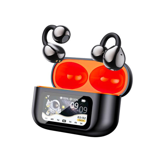 150 Languages Ai Smart Translator Bluetooth Earphones With Color Screen Charging Compartment